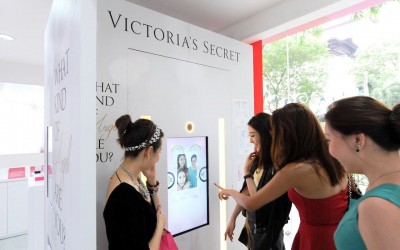 Victoria's Secret Pop-up Shop Custom Built Photo Booth Singapore
