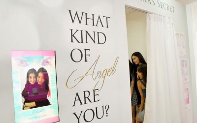 Victoria's Secret: Custom Built Photo Booth