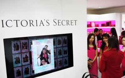Victoria's Secret Pop-up Shop Custom Built Photo Booth Singapore