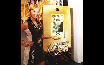 Guinness: Social Media Photo Booth