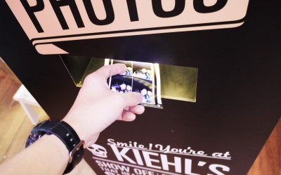 Kiehl's Custom Built Photo Booth