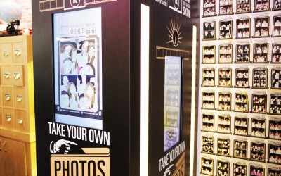 Kiehl's Custom Built Photo Booth