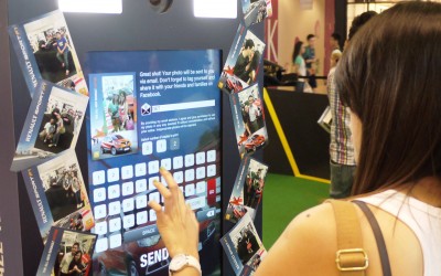 Renault Social Media Photo Booth