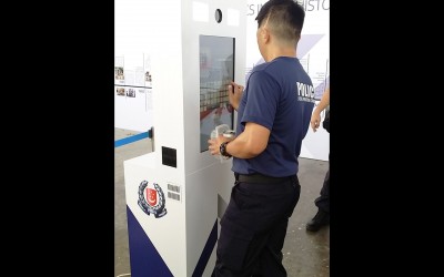 Singapore Police Force Social Media Photo Booth