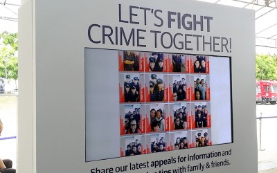 Singapore Police Force Social Media Photo Booth