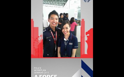 Singapore Police Force Social Media Photo Booth