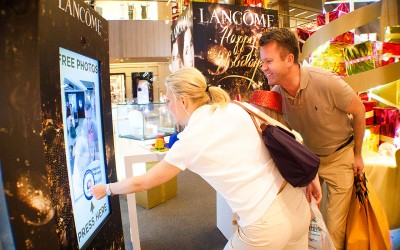 Lancome Social Media Photo Booth