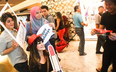 Lancome Social Media Photo Booth