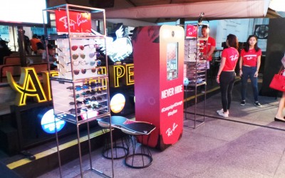 Ray Ban: Social Media Photo Booth