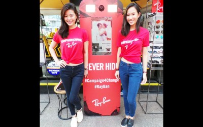 Ray Ban: Social Media Photo Booth