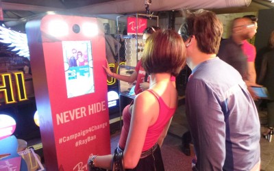 Ray Ban: Social Media Photo Booth