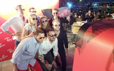 Ray Ban: Social Media Photo Booth