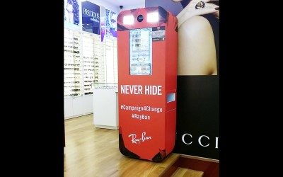 Ray Ban: Social Media Photo Booth