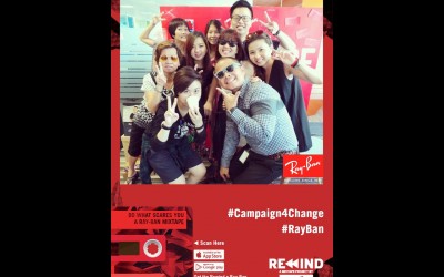Ray Ban: Social Media Photo Booth