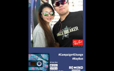 Ray Ban: Social Media Photo Booth