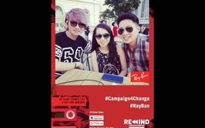 Ray Ban: Social Media Photo Booth