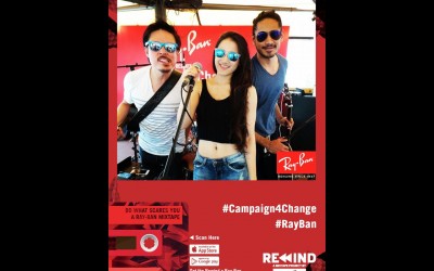 Ray Ban: Social Media Photo Booth