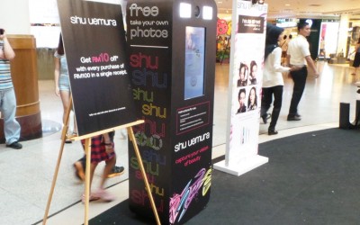 Shu Uemura: Social Media Photo Booth