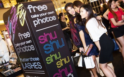 Shu Uemura: Social Media Photo Booth