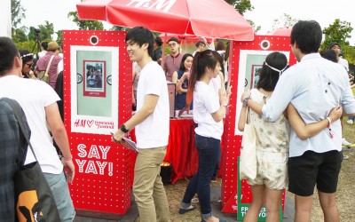 H&M Laneway Festival 2014 Photo Booth Singapore