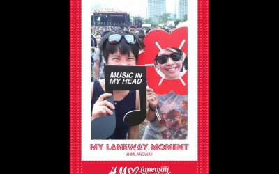 H&M Laneway Festival 2014 Photo Booth Singapore