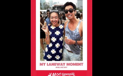 H&M Laneway Festival 2014 Photo Booth Singapore