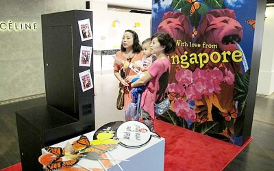 DFS Group T Galleria Photo Booth