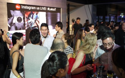 Leica T Launch Social Wall Singapore
