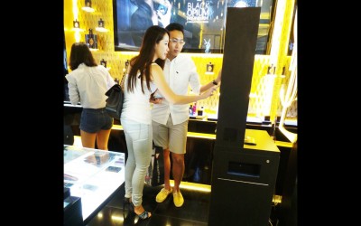 Yves Saint Laurent (YSL) Store Opening Social Media Photo Booth