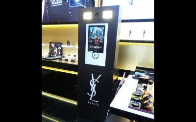 Yves Saint Laurent (YSL) Store Opening Social Media Photo Booth