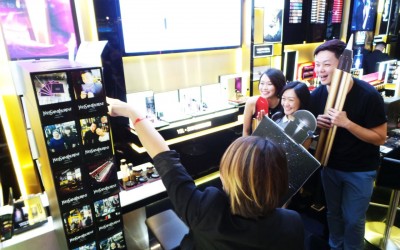 Yves Saint Laurent (YSL) Store Opening Social Media Photo Booth