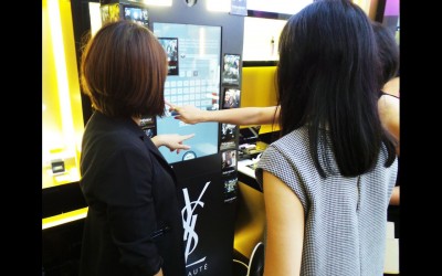 Yves Saint Laurent (YSL) Store Opening Social Media Photo Booth