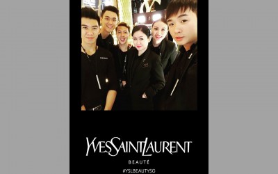 Yves Saint Laurent (YSL) Store Opening Social Media Photo Booth