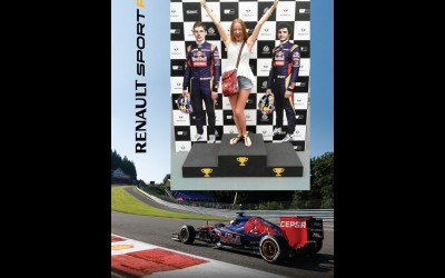 Renault Sport F1 2015 Takeashot Photo Booth Singapore