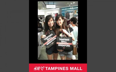 H&M Tampines Store Opening Selfie Wefie Photo Booth
